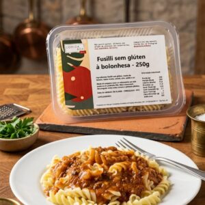 Fusilli sem glúten à bolonhesa - 250g