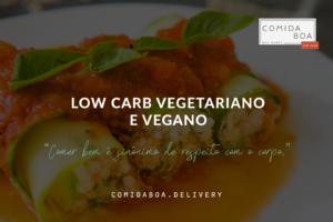 Low carb vegetariano e vegano