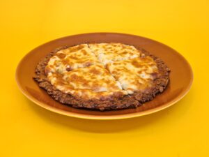 pizza low carb de 4 queijos