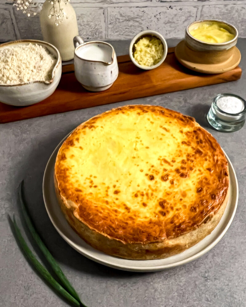 quiche de camarão