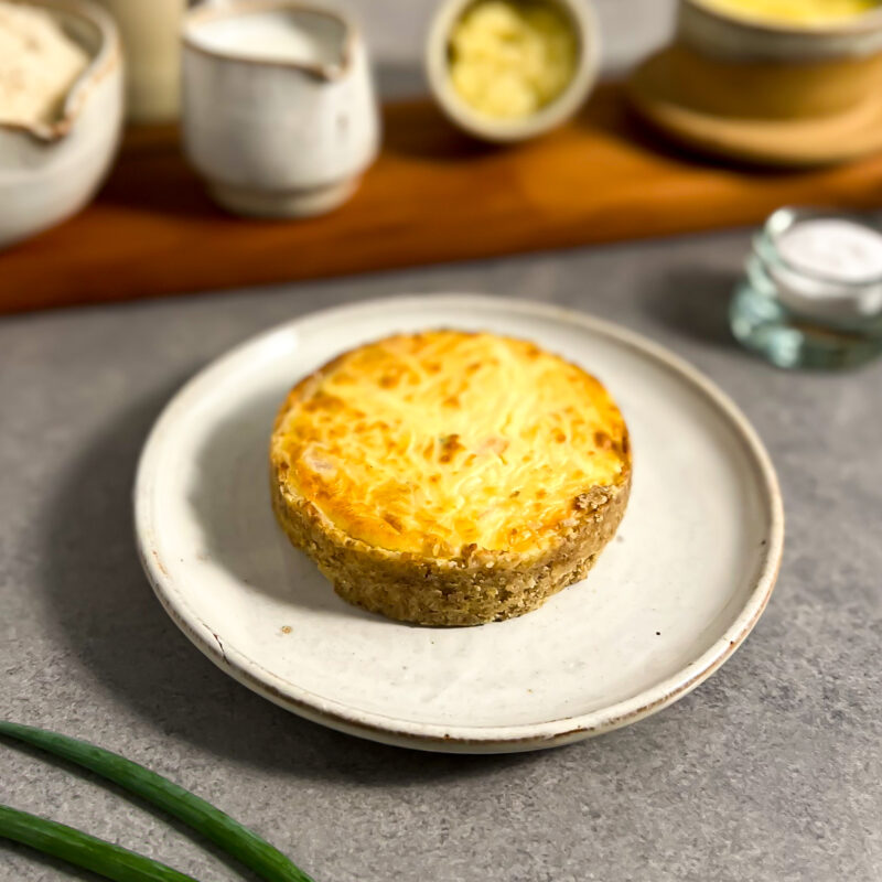 quiche de camarão